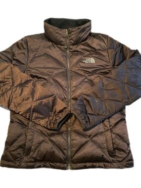 North Face Women’s 550 Brown Puffer Medium